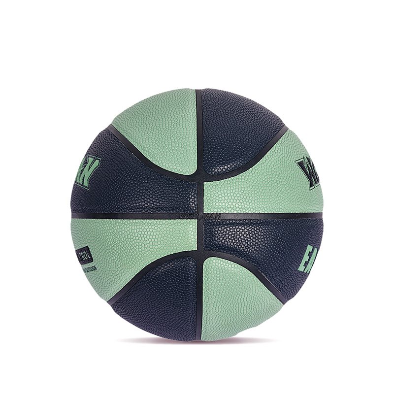 Logo Color-Blocked humorem, absorbing PU corium mollis basketball pila pro teen adulta