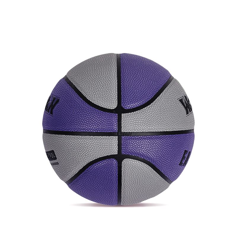 Logo Color-Blocked humorem, absorbing PU corium mollis basketball pila pro teen adulta