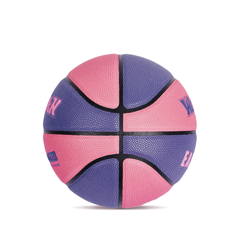 Logo Color-Blocked humorem, absorbing PU corium mollis basketball pila pro teen adulta