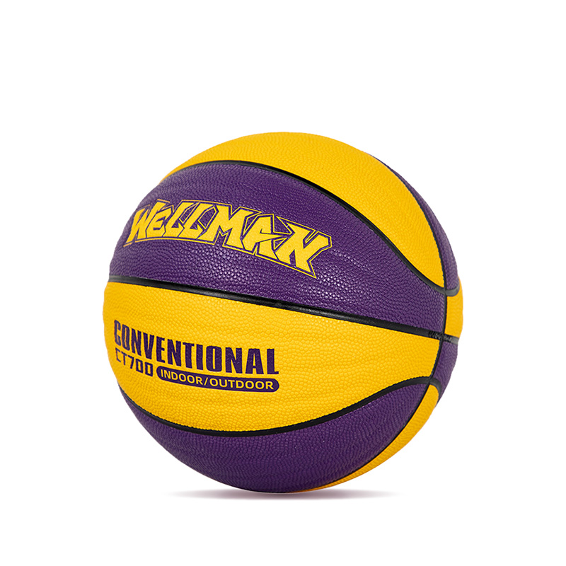 Dura fluctus Design Magna tenaci humorem, absorbing Pu pellibus Basketball Ball Umbraticis / Outdoor Use